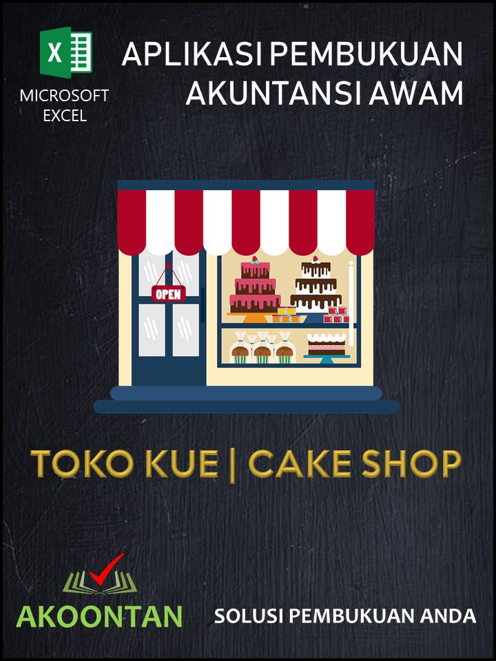 Ak503 Aw Xl Akuntansi Toko Kue Cake Shop Akoontan