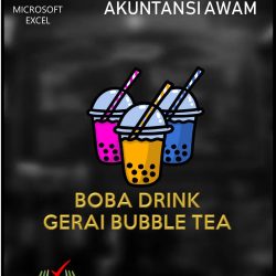 Aplikasi Akuntansi Awam - Gerai Bubble Tea