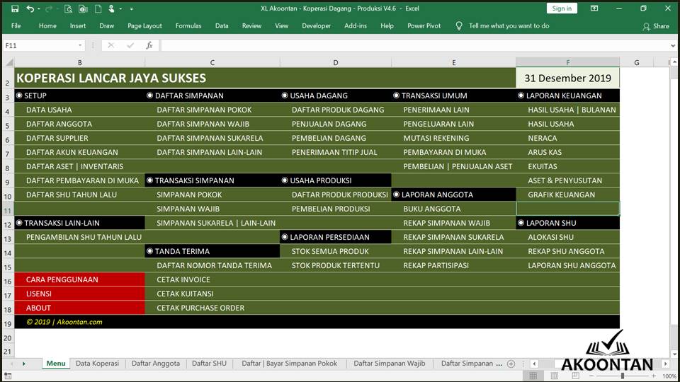 Koperasi Dagang - Produksi