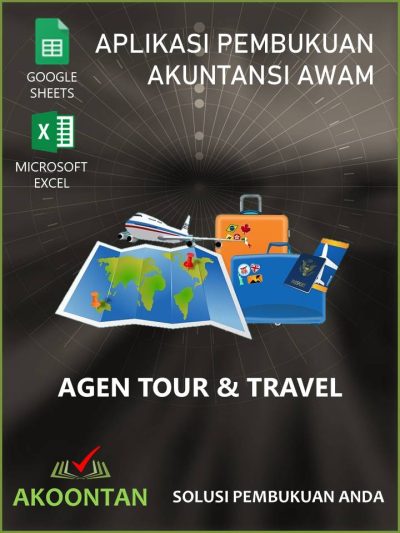 Akuntansi Agen Tour Travel - Google Spreadsheet