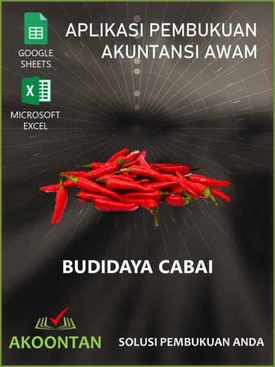 Akuntansi Budidaya Cabai - Google Spreadsheet