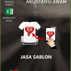 Akuntansi Jasa Sablon - Google Spreadsheet