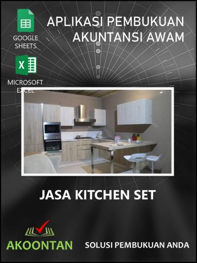 Akuntansi Kitchen Set - Google Spreadsheet
