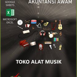 Akuntansi Toko Alat Musik - Google Spreadsheet