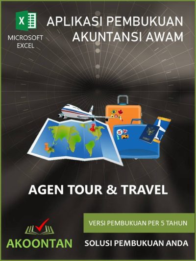Excel Akuntansi Agen Tour and Travel 5 Tahunan