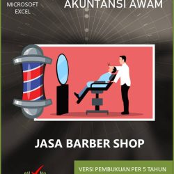 Excel Akuntansi Jasa Barber Shop 5 Tahunan