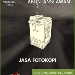 Excel Akuntansi Jasa Fotokopi 5 Tahunan