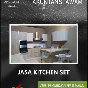Excel Akuntansi Jasa Kitchen Set 5 Tahunan