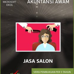 Excel Akuntansi Jasa Salon 5 Tahunan