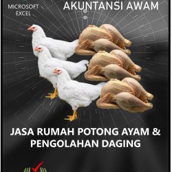 Excel Akuntansi Rumah Potong Ayam dan Pengolahan Daging