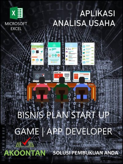 Excel Bisnis Plan Start Up Game Developer
