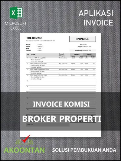 Aplikasi Invoice Broker Properti