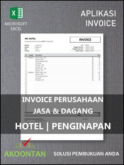 Aplikasi Invoice Hotel - Penginapan