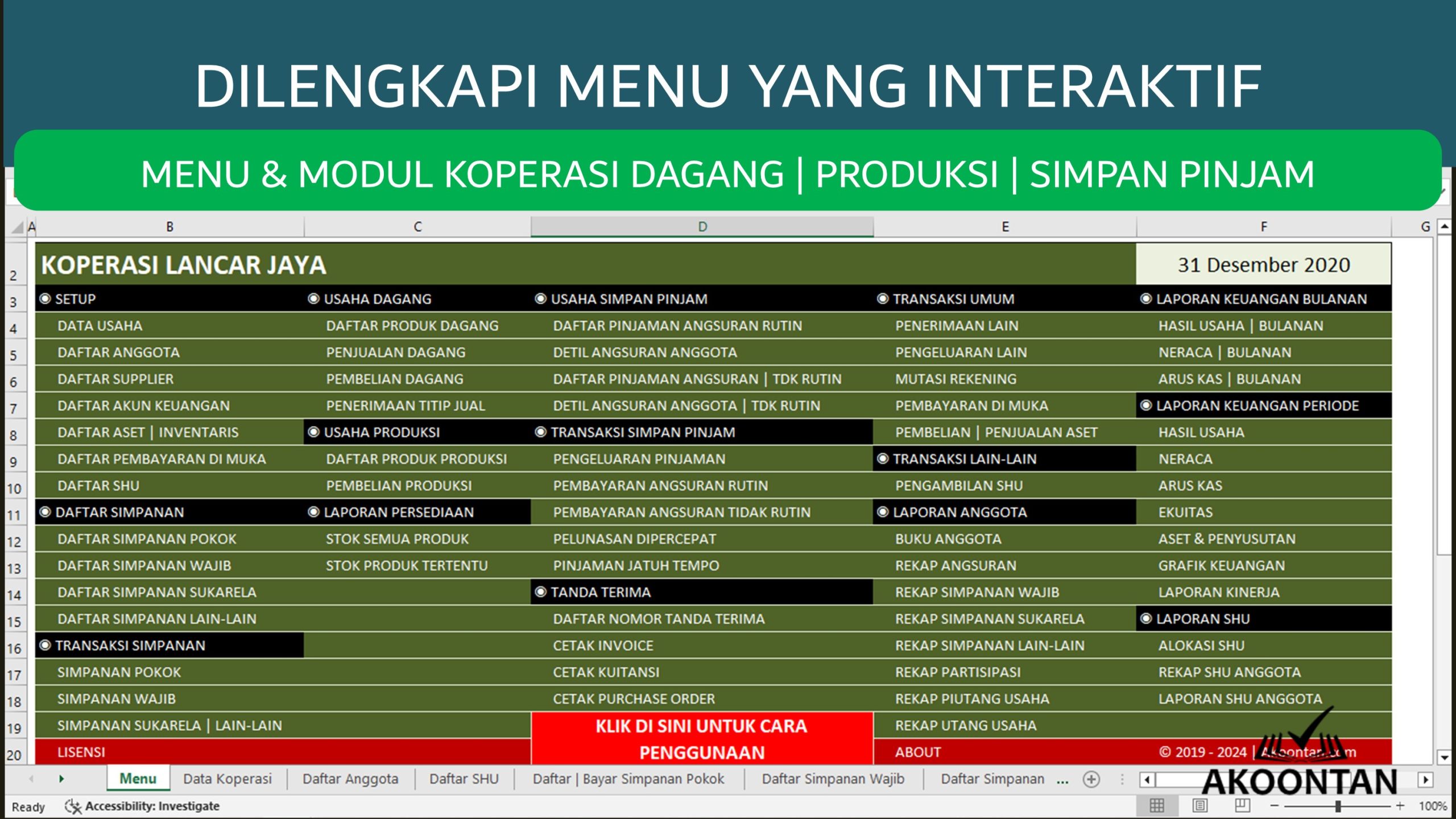 Manajemen Keuangan Koperasi Dagang Produksi Simpan Pinjam