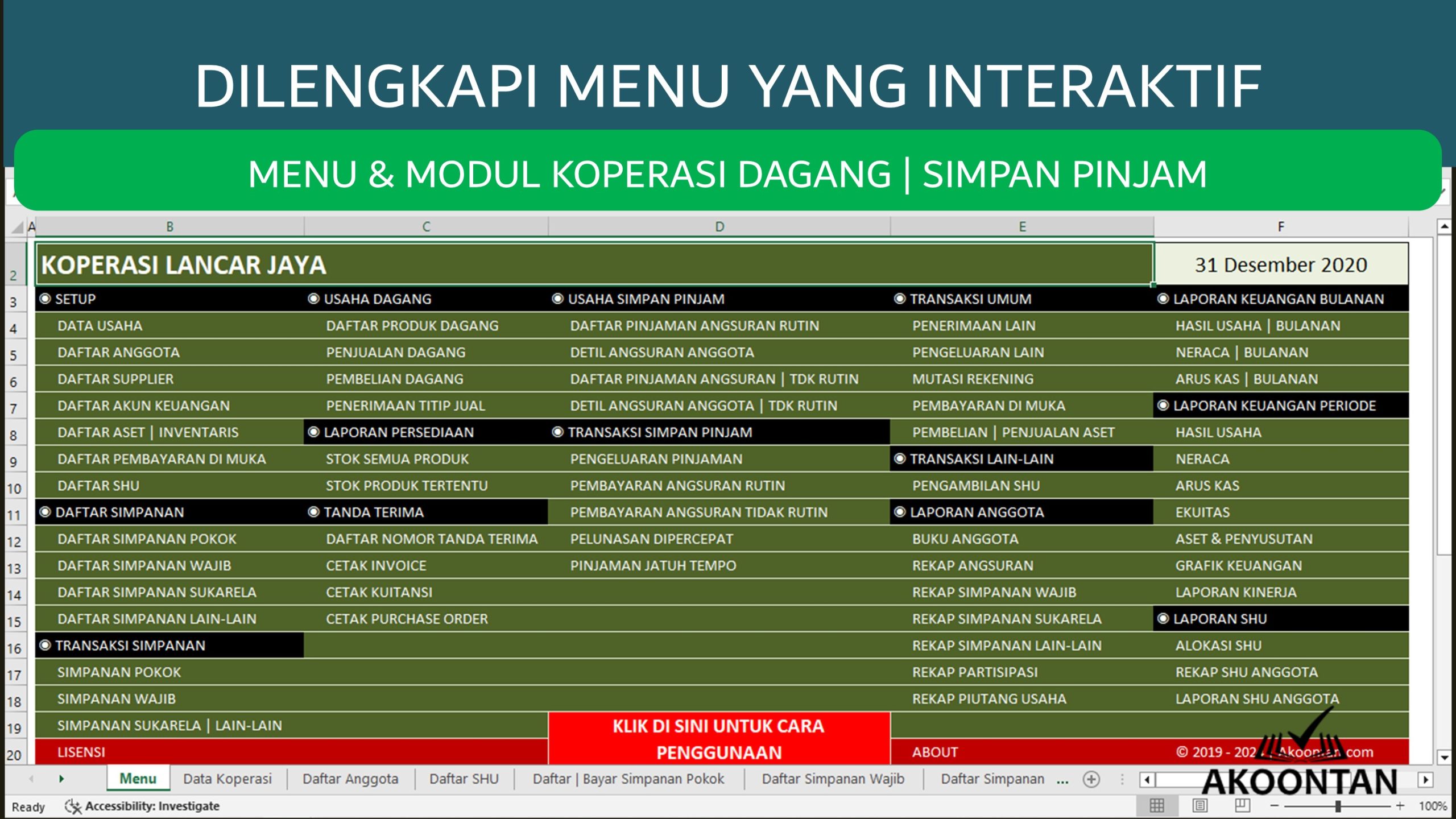 Manajemen Keuangan Koperasi Dagang Simpan Pinjam