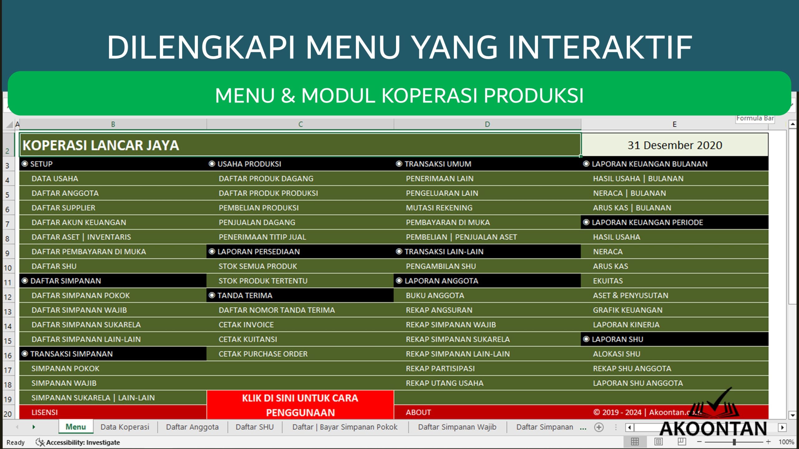 Manajemen Keuangan Koperasi Produksi